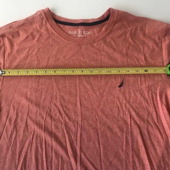 Nautica Solid Short Sleeve Crewneck T-shirt - Picture 8 of 8